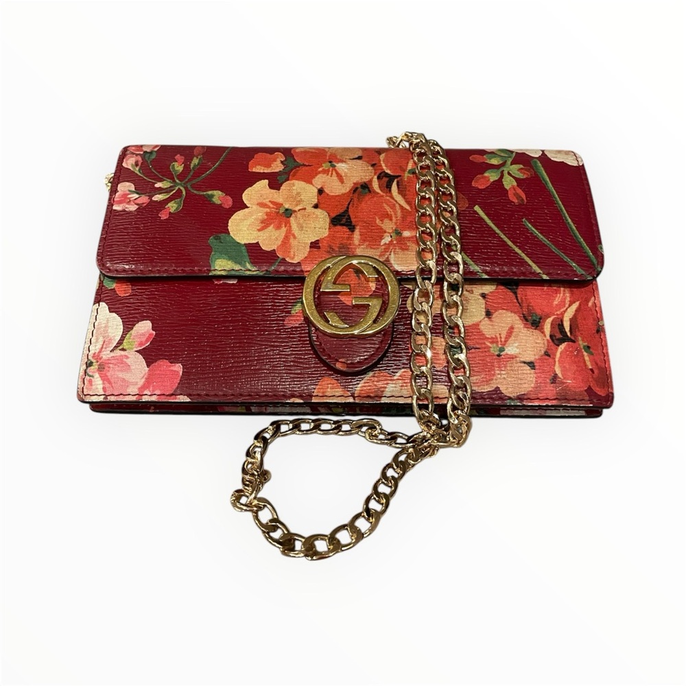 Gucci Blooms Print Mini Purse